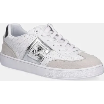 Dámské tenisky Tenisky Guess NOCHEE dámské, bílá barva, FLTNOC LEA12 FLTNOC.LEA12.WHITE 00X, EUR 39