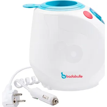 Ohřívač a sterilizátor Badabulle Ohřívač kojeneckých lahví Easy Plus na doma i do auta