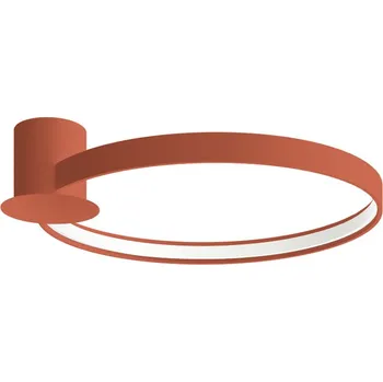 Stropní LED svítidlo RIO 55 moderní kulaté červené do obýváku, kuchyně, ložnice