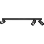 Nova Luce Černé kovové bodové světlo Oso 70 cm