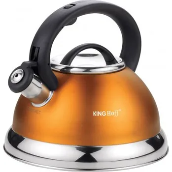 Varná konvice Konvice tradiční ocelová Kinghoff 3 l černá