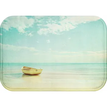 Koupelnová předložka KOUPELNOVÁ PŘEDLOŽKA MĚKKÁ PŘÍRODA OBDÉLNÍKOVÁ ROHOŽKA HIT RYCHLESCHNOUCÍ 40x60