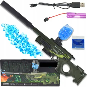 Dětská zbraň Gel Blaster AWM Green