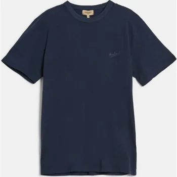 Pánské tričko TRIČKO WOOLRICH SLUB T-SHIRT DREAM BLUE