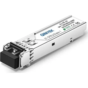 Switch QINIYEK 1.25G Multimode SFP modul, 1000Base-SX SFP na LC optický transceiver pro Arista SFP-1G-SX