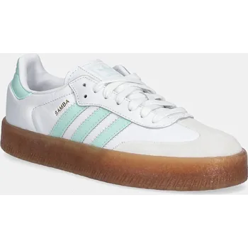Chlapecká obuv Dětské tenisky adidas Originals SAMBAE JQ1314 bílá 00X, EUR 36 2/3
