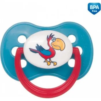 dudlíky Canpol babies Dudlík 0-6m kaučukový třešinka Animals Ptáček