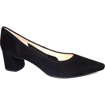 Dámské lodičky Vycházková obuv-lodičky, Högl, černá: Černá Nubuk, velur (semiš) 29 43 F - užší střih (27942-27943)