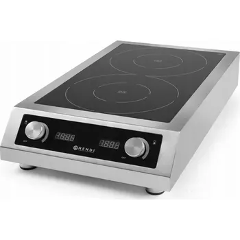 Vařič Indukční vařič dvouplotýnkový 2x 3500W model 7000 Hendi 239346