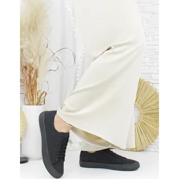 Dámské tenisky Prety Celočerné tenisky 11091-21ALL.B Velikost: 36