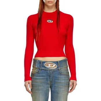 Dámský svetr SVETR DIESEL M-VALARI KNITWEAR RACING RED