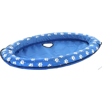 Flamingo Flosi 521369 nafukovací člun pro psy 100 x 65 x 13 cm modrý