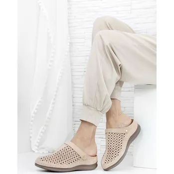 Dámské pantofle Cathay moda Dámské nazouváky na klínku 5030-2BE Velikost: 38