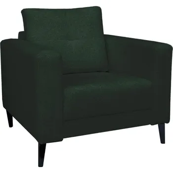 Křeslo Zelené křeslo ušák Lara do obýváku moderní skandinávský čalouněný Intesi