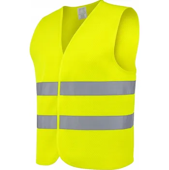 Pracovní oblečení ŽLUTÁ VÝSTRAŽNÁ REFLEXNÍ VESTA Velikost XL PRACOVNÍ VESTA