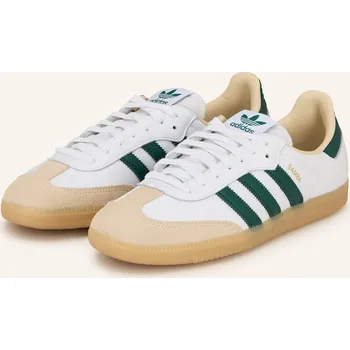 Dámská obuv Adidas Originals Sneakersy Samba Og, bílá / petrolejová