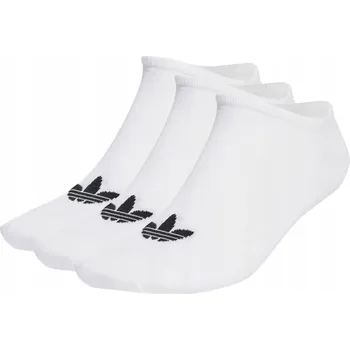 Pánské oblečení Adidas Ponožky Trefoil Liner Socks 6 Pairs bílá velikost 40-42