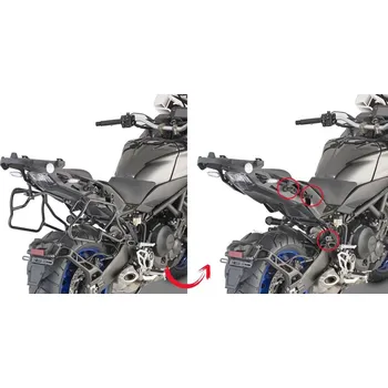 Zavazadlo na motocykl Plxr2143 trubkový nosič Yamaha Niken 900 (19-24), jen pro kufry V 35 nebo V 37