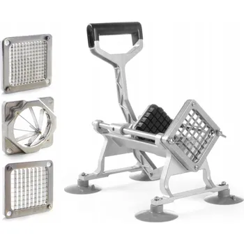 Kráječ zeleniny Ruční kráječ na hranolky a brambory se 4 ostřími - Hendi 630402