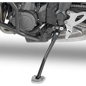 Es6421 rozšíření bočního stojánku Triumph Tiger Sport 660 (22-25), stříbné hliníkové