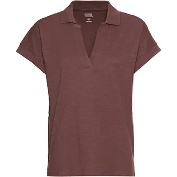 Dámská košile POLOKOŠILE CAMEL ACTIVE TSHIRT BROWN