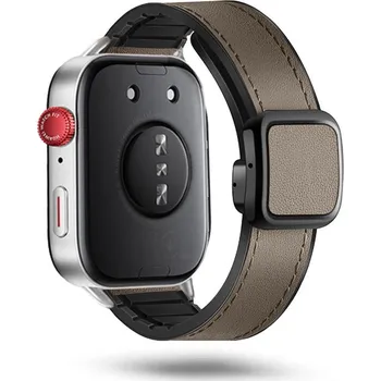 Ostatní příslušenství k chytrým hodinkám VSECHNONAMOBIL 113738 KALEBOL HYBRID Vyměnitelný řemínek pro Huawei Watch Fit 4 / Fit 4 Pro tmavě hnědý