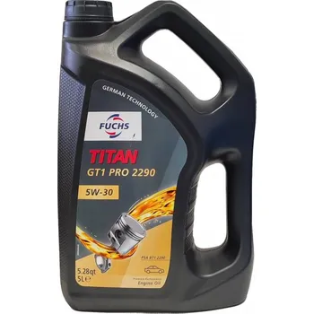Motorový olej FUCHS Titan GT1 PRO 2290 5W-30, 5L motorový olej