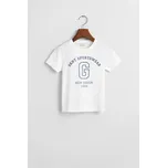 TRIČKO GANT SPORTSWEAR ARCH T-SHIRT WHITE
