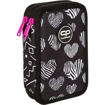 Saszetka podwójna Clever Math Hearts CoolPack, Patio