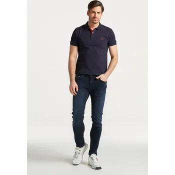 Pánské džíny DŽÍNY GANT EXTRA SLIM ACTIVE RECOVER JEANS BLACK VINTAGE