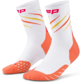 Pánské ponožky CEP Vysoké kompresní ponožky EDT. CLAWS Pánské Velikost: V, Barvy: white/coral mix
