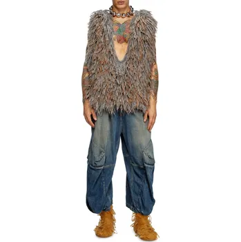 Pánské kraťasy ŠORTKY DIESEL D-PARA-SHORT-FSF SHORTS BLUE