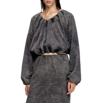 Dámská mikina MIKINA DIESEL F-RESY SWEAT-SHIRT BLACK