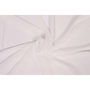 Šifon - bílá 03969/050