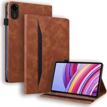 Pouzdro na tablet VSECHNONAMOBIL 113063 FLATY Zaklápěcí pouzdro pro Xiaomi Redmi Pad 2 hnědé