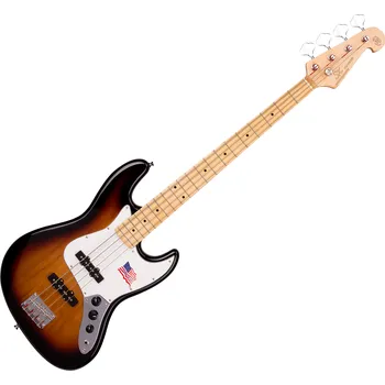 Baskytara SX SJB-ALDER 3-Tone Sunburst Elektrická baskytara