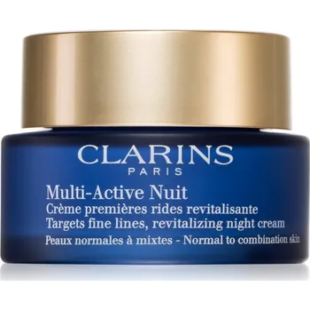 Pleťový krém Clarins Multi-Active Night noční revitalizační krém na jemné linky pro normální až smíšenou pleť 50 ml