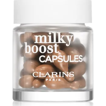 Make-up Clarins Milky Boost Capsules rozjasňující make-up kapsle odstín 03.5 30x0,2 ml