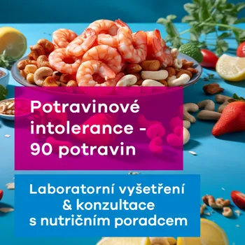 Diagnostický test Potravinové intolerance - 90 potravin