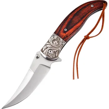 kapesní nůž Zavírací nůž J19 - hnědá