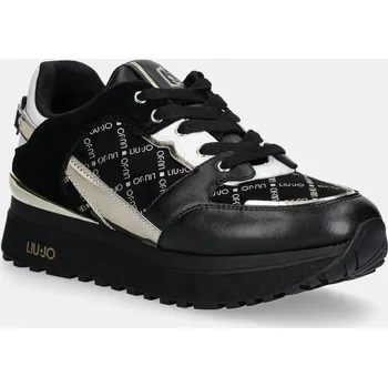 Dámské tenisky Tenisky Liu Jo LIU JO MAXI WONDER 91 dámské, černá barva, BF5005PX68122222 99X, EUR 40