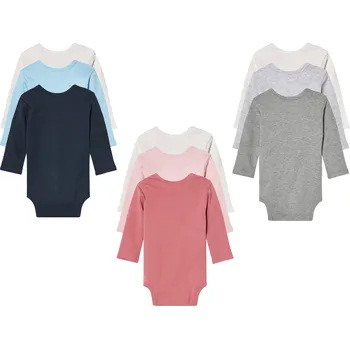 Kojenecký body lupilu® Dětské body s BIO bavlnou, 3 kusy