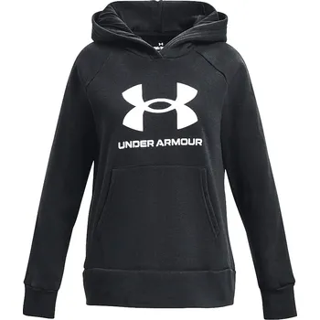 Dívčí mikina Dívčí mikina Under Armour UA Rival Fleece BL Hoodie-BLK 1379615 001 Under Armour: Dětské SM (128-137 cm)