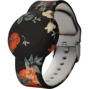 VSECHNONAMOBIL 113215 ART Silikonový řemínek pro Apple AirTag BLACK ROSES