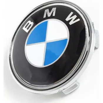 Poklice na kolo Krytky kol, pokličky na kola BMW 60mm modrá