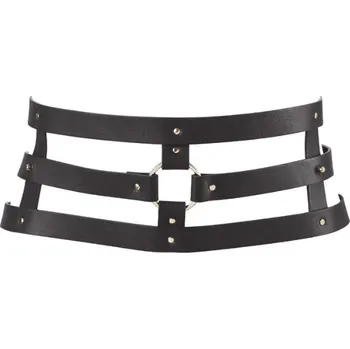 Bijoux Indiscrets kolekce MAZE Široký pás černý černá