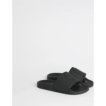 Dámské pantofle PANTOFLE KARL LAGERFELD KONDO 2.0 KARL NFT RELIEF BLACK RUBBER