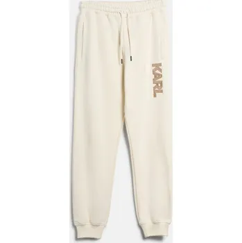 TEPLÁKY KARL LAGERFELD ART DECO LOGO SWEATPANTS PRISTINE