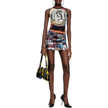 Dámská sukně SUKNĚ DIESEL O-PLAT SKIRT BLACK 2