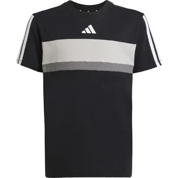 Chlapecké tričko Dětské Tričko s krátkým rukávem ADIDAS J 3S TIB T JC7468 – Černá 140